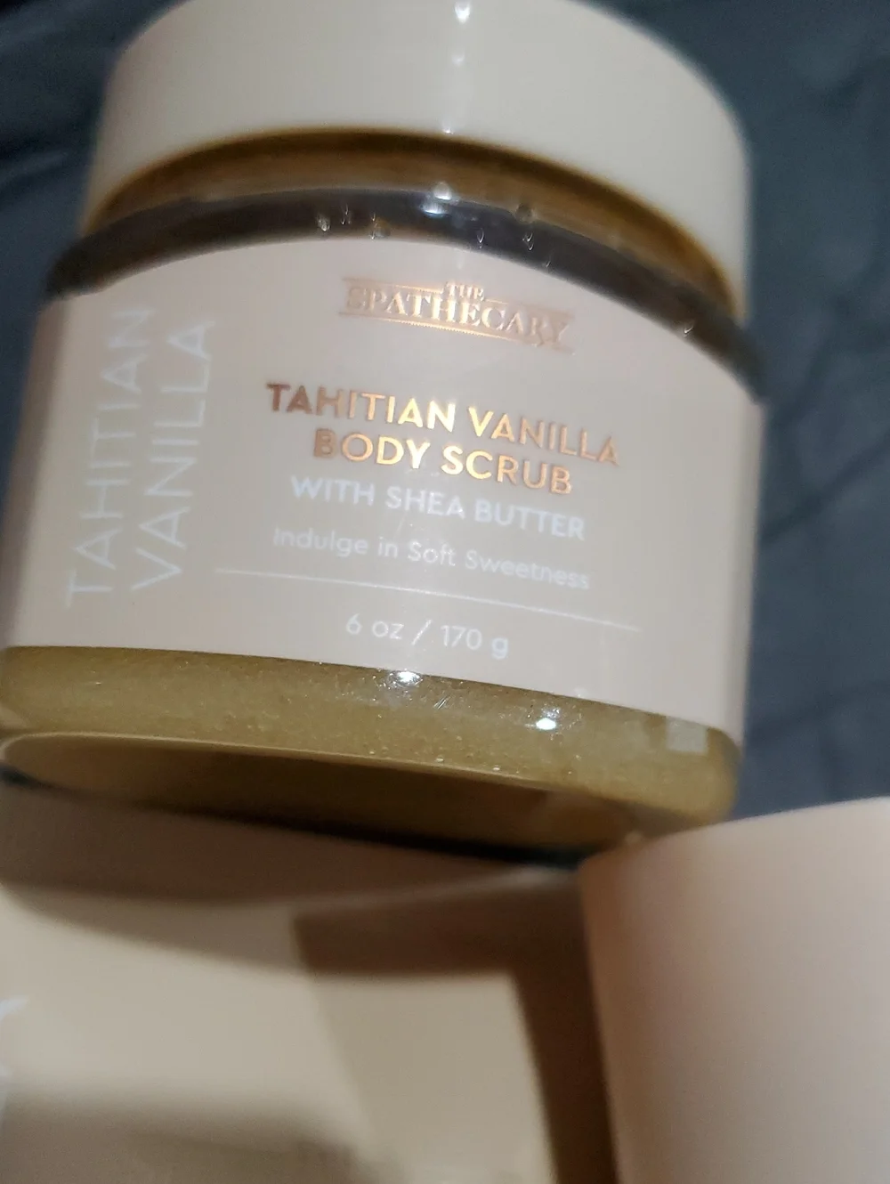 2 piece Tahitian‎ Vanilla shea butter infused bath and body shower skin care set